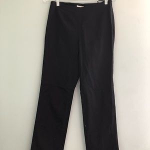Black GAP SIDE ZIP pants